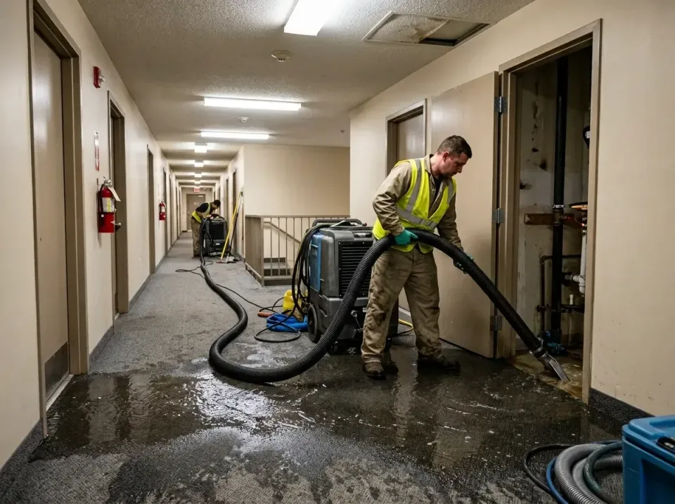 multi-unit-apartment-hallway-f-005 — frequently asked questions, Emergency Burst Pipe Water Extraction & Removal in Farrell,…